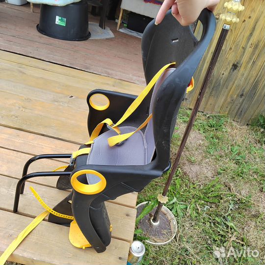 Детское велокресло на багажник