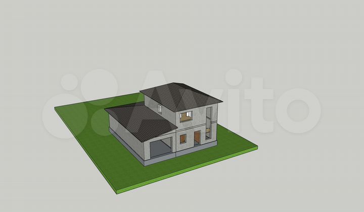 Дом 90 м² на участке 6 сот.