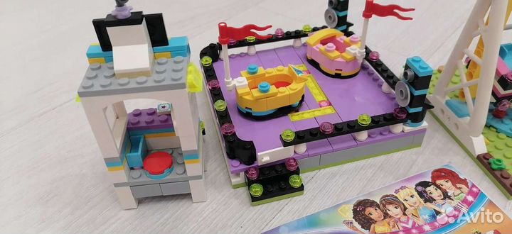 Lego friends 41133 аттракцион автодром