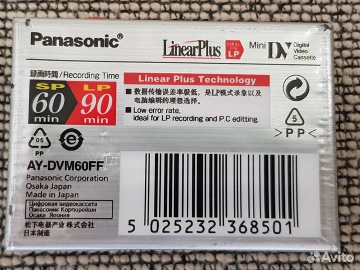 Кассета для видеокамеры DVC