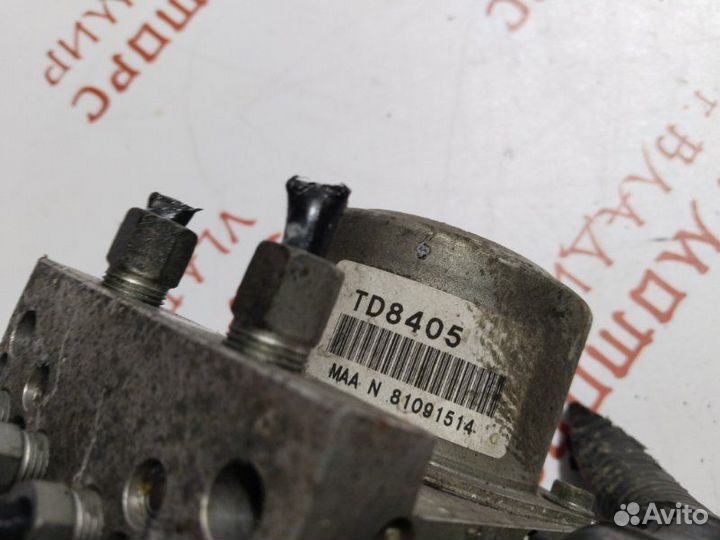 Блок ABS Nissan X Trail T31 T31 2.0 MR20 2008