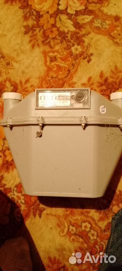 Газовый счетчик двухкамерный