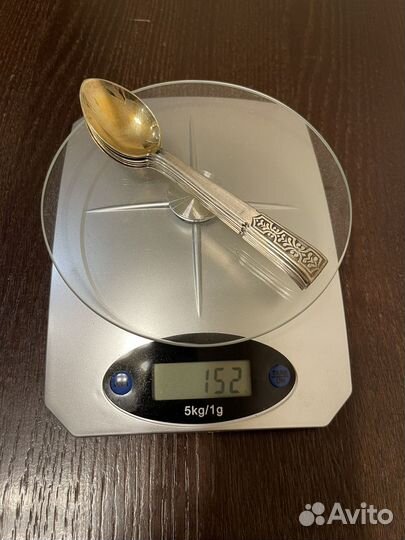 Серебряные ложки СССР со звездой 916 пробы