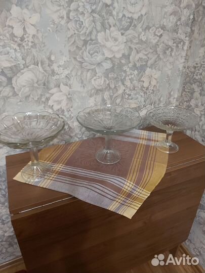 Конфетница на ножке СССР