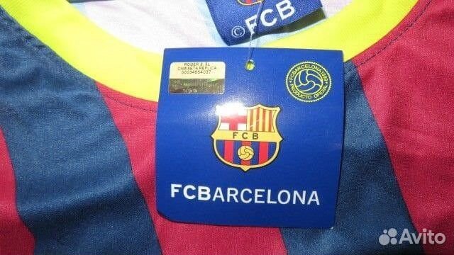 Футболка клубная FCB barselona