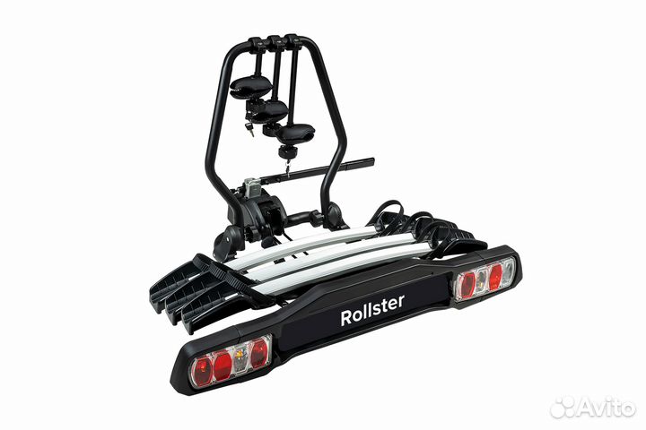 Велобагажник на фаркоп Rollster 3, быстросъем