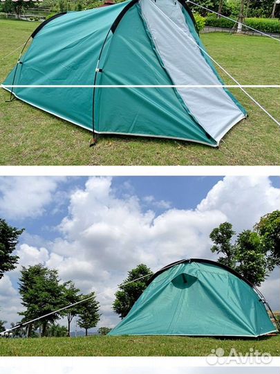 Палатка двухместная с большим спальным местом