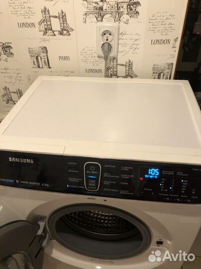 Стиральная машина samsung eco bubble 6,5 кг
