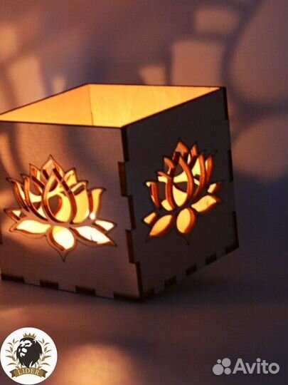 Подарочный набор подсвечник и чай, опт