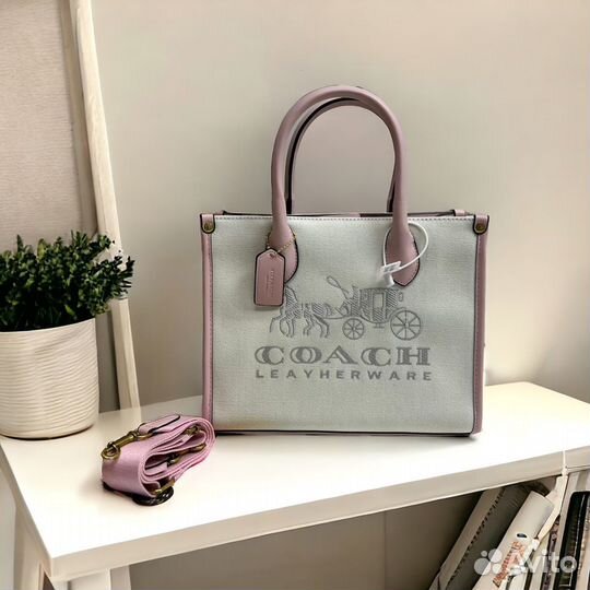 Сумка Coach мини шопер 5 цветов