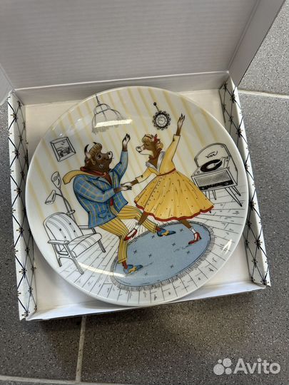 Декоративная тарелка императорский фарфор