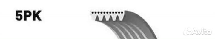 Gates 5PK998 5PK998 ремень поликлиновой\ BMW E39 3