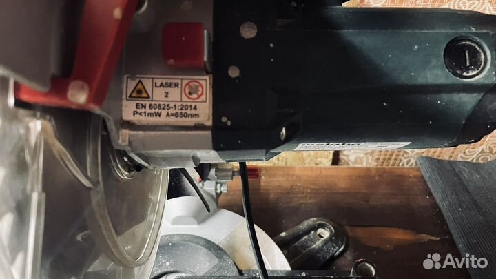 Торцовочная пила metabo ks 216 m