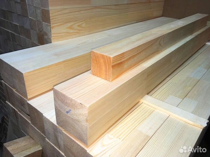 Строганный брус 90х90х6000мм, гост, опт