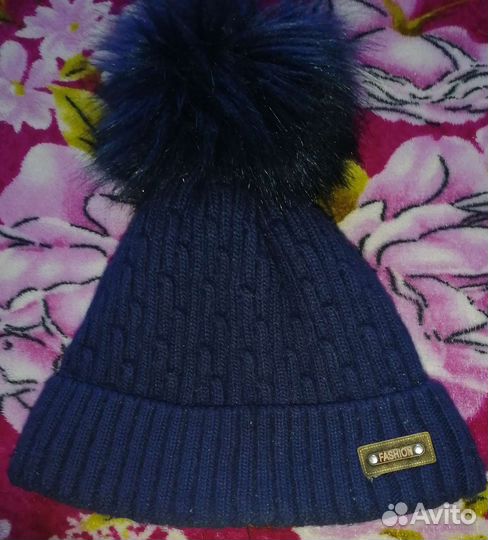 Шапка зимняя для девочки