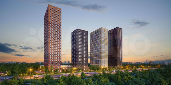 1-к. квартира, 36,2 м², 24/33 эт.