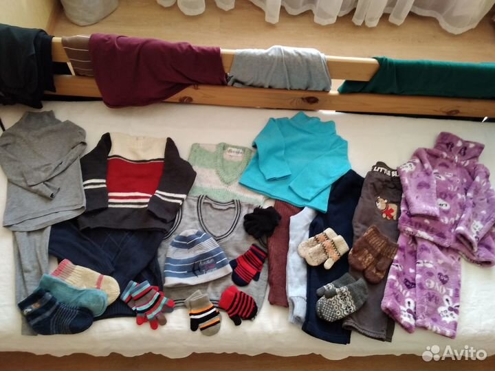 Вещи пакетом на мальчика на 1-3 года, р-р 80- 98