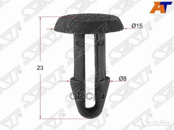 Клипса фиксатор toyota/lexus (1 шт.) stm10287 Sat