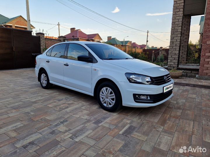 Volkswagen Polo 1.6 МТ, 2017, 54 000 км