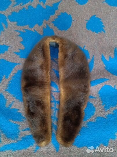 Меховой воротник норка