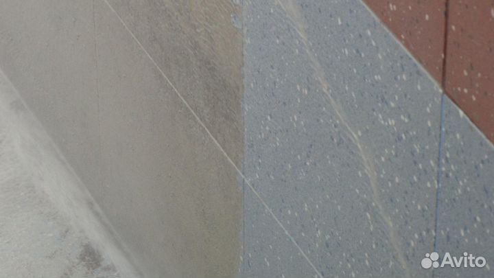 Мягкий бластинг, Очистка стен и потолка