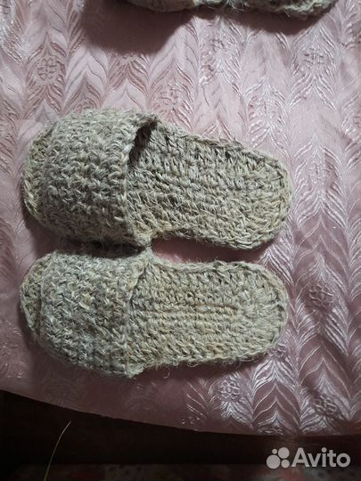 Тапочки конопляные