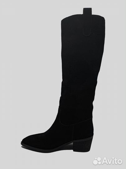 Сапоги-казаки Balizza RM-5 замшевые однотонные высокие\