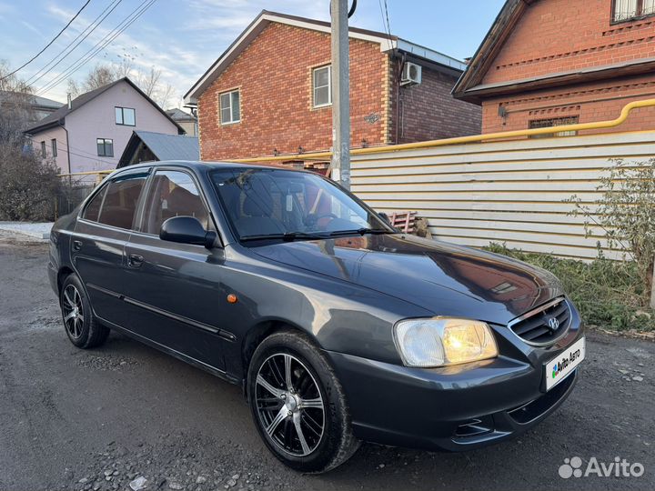 Hyundai Accent 1.5 AT, 2008, 212 430 км