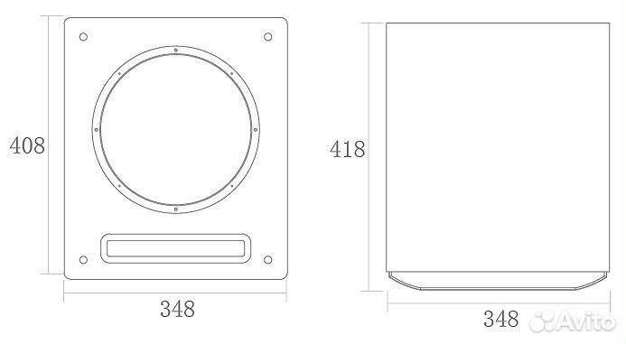 Сабвуфер CAV DWS-50