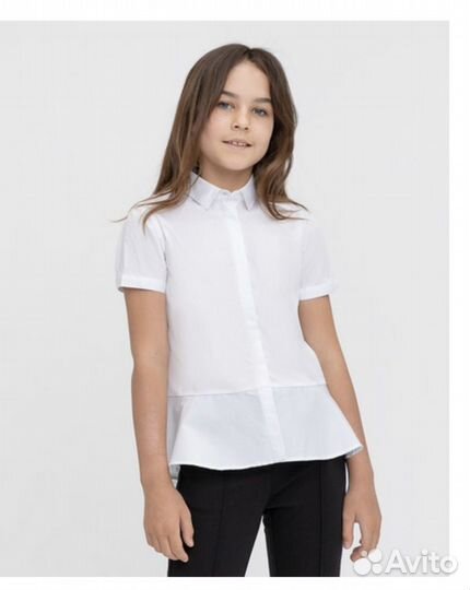Рубашка школьная для девочки 146