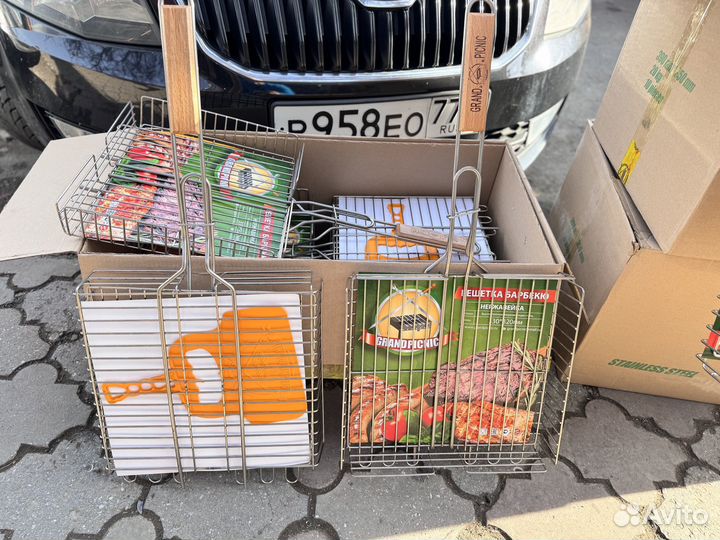 Нержавеющая решетка для гриля