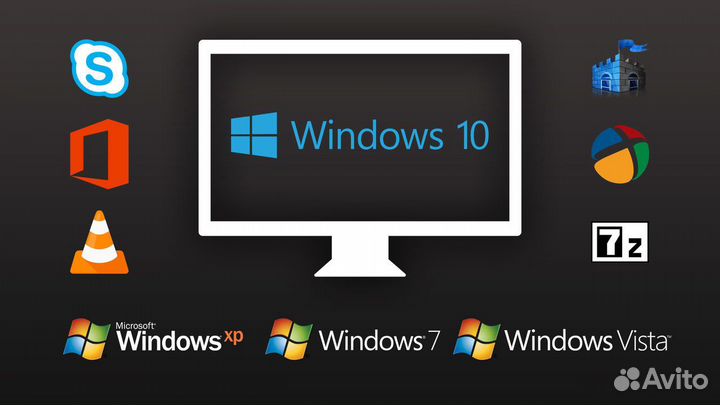 Установка Windows,Office. Компьютерный мастер
