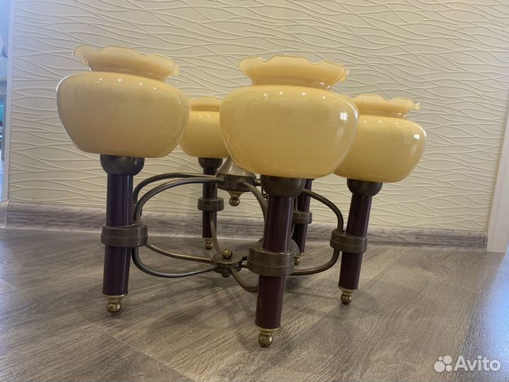 Люстра потолочная бу