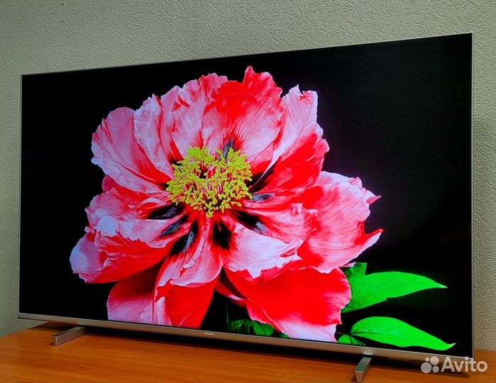 Безрамочный 4K Philips Ambilight (Android TV ) 50