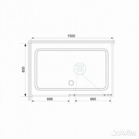 Душевой уголок RGW Stilvoll SV-42-1 150x80