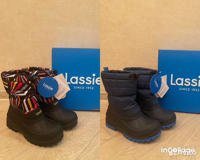Сапоги Lassie р. 32, 33 новые
