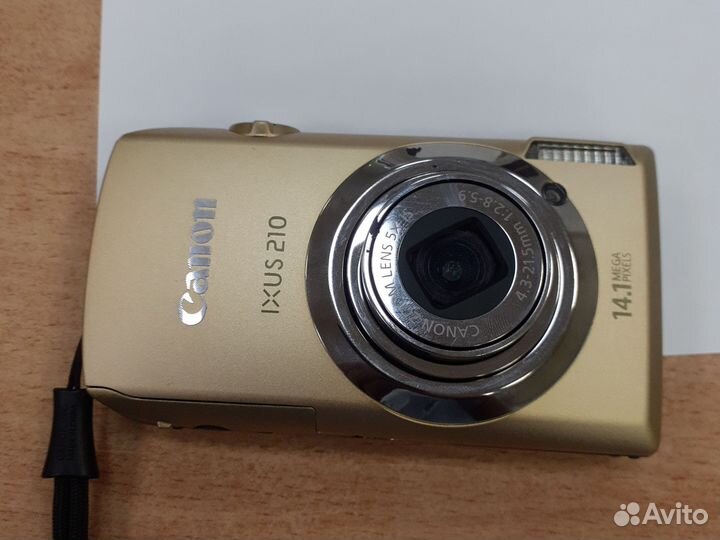 Компактный фотоаппарат canon ixus