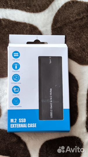 SSD M.2 NVMe переходник в Type-c и USB. Металл