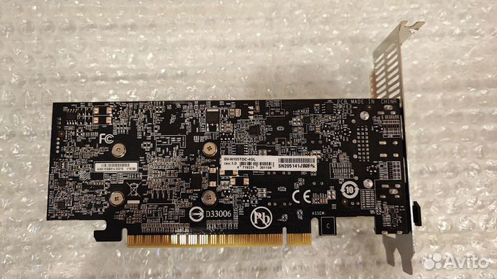 Видеокарта Gigabyte GTX 1050 Ti 4Gb