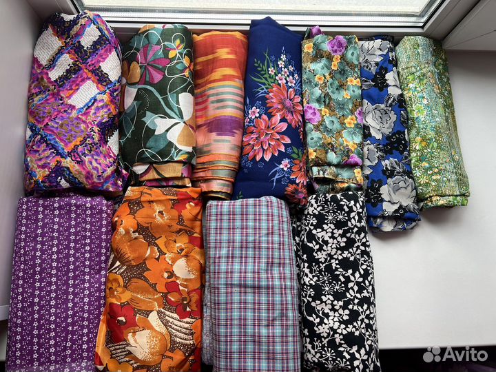 Отрезы тканей синтепон СССР и современные