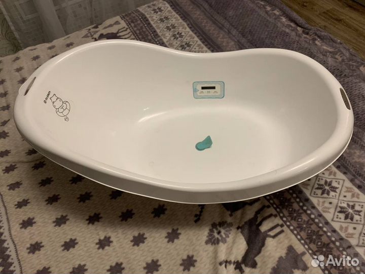 Ванночка для купания с градусником