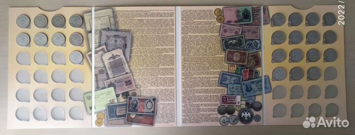 Альбом + монеты мультфильмы 9+15 монет
