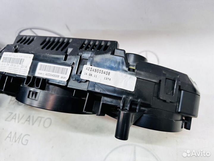 Цветная приборная панель Mercedes W212 W204