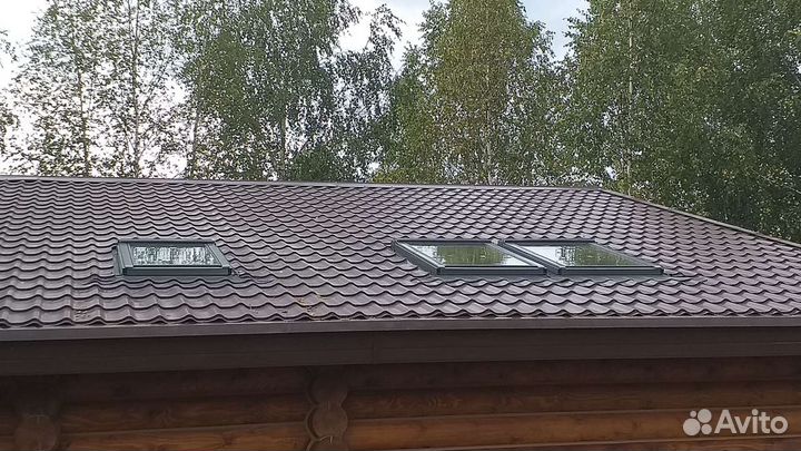 Установка мансардных окон