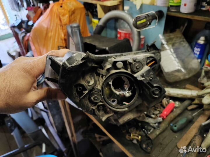 Solaris 1 фара правая и туманка