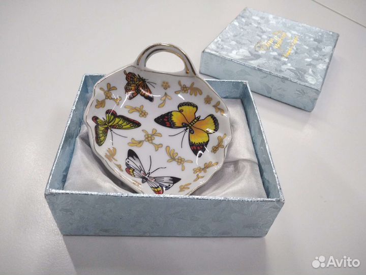 Блюдце под чайный пакетик/для варенья. Фарфор