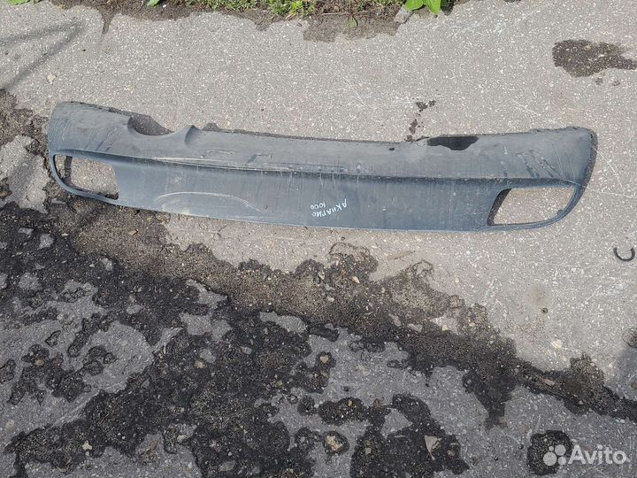 Юбка бампера kia venga