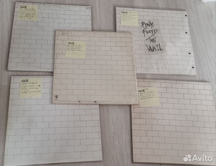 Pink Floyd The Wall оригиналы 70 годы EX/EX