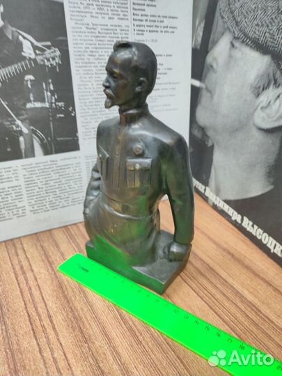 Бюст Дзержинский. Бронза