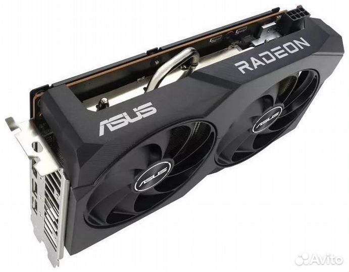 Asus AMD Radeon RX 7600 dual OC V2 новая гарантия